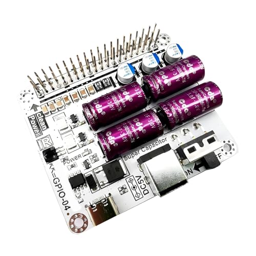 5 V HiFi Power Filter TypeC DC2.1 5V Input Suitable For RPI Super Capacitor Filtering Module Reduce Noise