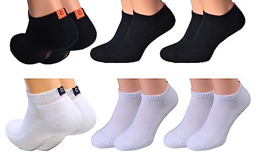 Cocain underwear 35-38, 3x weiß - 3x schwarz Sneakers schwarz hell Sportsocke sportsocken schwarze sneakersocken sportsocken damen weiße training weiße tennissocken