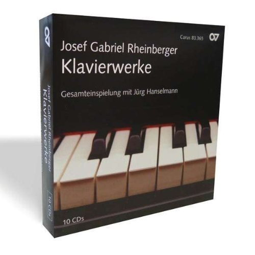 Rheinberger: Complete Piano Works Box set Edition by Jurg Hanselmann, Sandra Hanselmann-Kastli (2011) Audio CD