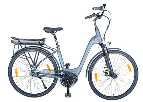 smartEC CitX-7NS E-Bike Pedelec 28 Zoll Mittelmotor Fahrunterstützung 25 km/h 7 Gänge Reichweite 80 km Li-Ion-Akku 36V/13Ah Nabenschaltung Rücktrittbremse