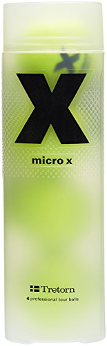 Tretorn Tennisball Micro X 4-er Pack, Gelb, One Size, 0282030000000000