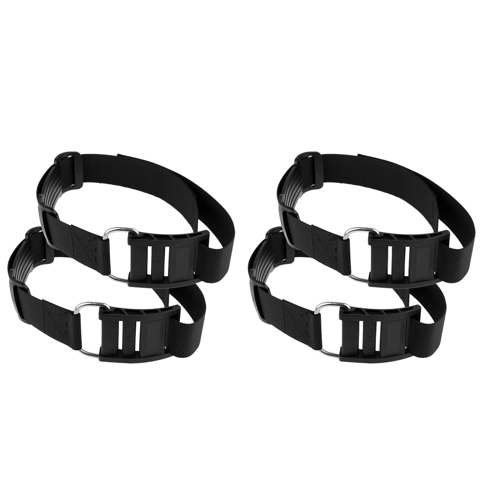 SICOSALT 4Pcs Scuba Diving Tank Band Cam Strap Dive Air Cylinder Bcd Schnalle Dive Cylinder Tank Band