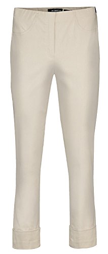 Robell Bella 7/8 Sommer + Winter Stretchhosen Schlupfhosen #Bella 09 (36, Sommer Beige)