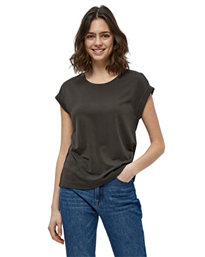 Peppercorn Damen Rosalinda Ärmel Tshirt Grün | Herbst Bluse Größe M Malucca T-Shirt, 3655 Beluga Green, M