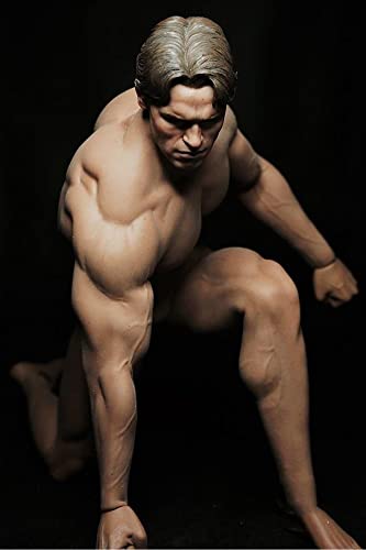 VUSLB 1/6 Scale Seamless Male Action Figure Body- 12 Inch Super Flexible Collectible Figure Dolls (M35)