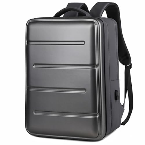 Qsvbeeqj Geräumiger Computer-Rucksack mit ergonomischer dicker Polsterung und speziellen digitalen Steckplätzen für Damen und Herren