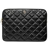 CG Mobile Guess Sleeve GUCS14ZPSQSSGK 14" Schwarz Quilted 4G