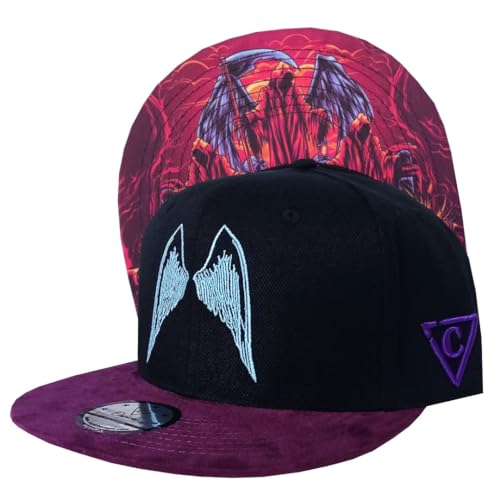 Capiche [99+ VARIATIONEN] Snapback Cap - Kappe - Baseball - Mütze - Kunst - Unisex - Schirm - Männer - Herren - Damen - Angels of Death