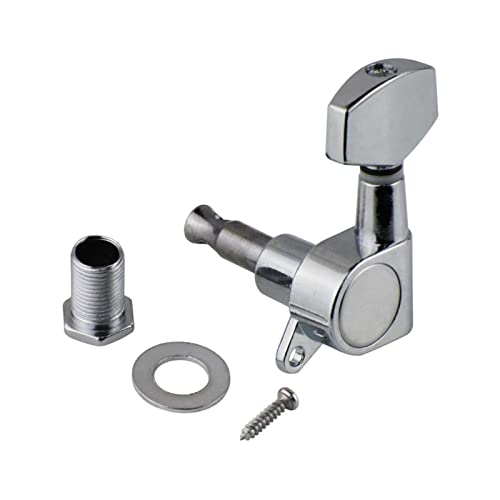 Versiegelte Akustische Gitarren-Tuning-Tasten-Pegs-Maschinenköpfe-Tuner 1L / 1R / 1L1R / 3L3R Für Gitarrenteile Stimmwirbel Mechaniken (Color : 1L Chrome)