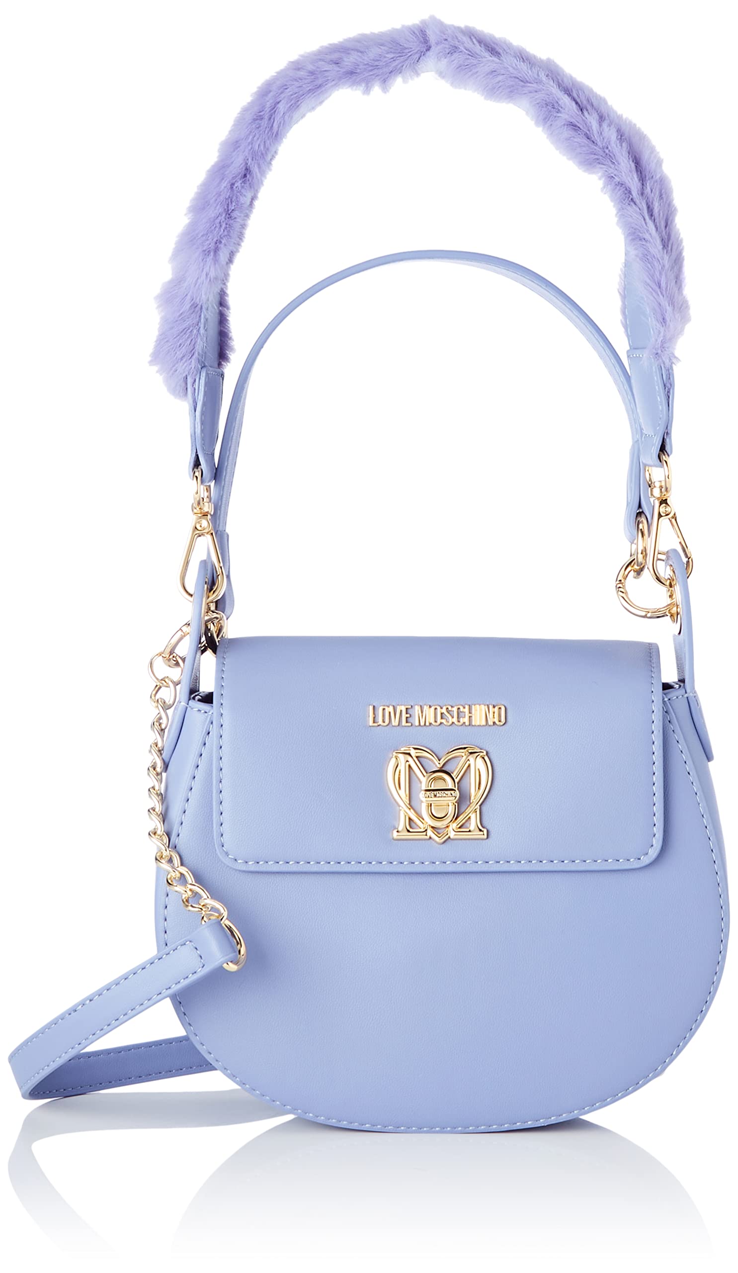 Love Moschino Damen Jc4396pp0fko0602 Handtasche, hellblau, Einheitsgröße