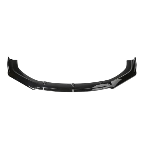 Frontspoiler Lippe Für VW Für Passat R 2015-2022 Auto Front Stoßstange Lip Splitter Körper Kit Kinn Spoiler Anti Scratch Diffusor Lip Trim Damm Frontstoßstange Spoiler(Glossy Black)