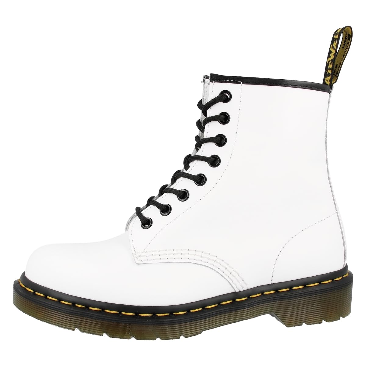 Dr. Martens Unisex-Erwachsene Bootsschuhe, Weiß (1460 Smooth 59 Last White)