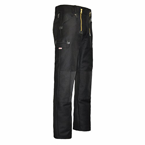 Eiko 4434 Gr. 48 Zunfthose Doppelpilot mit Knie aus Cordura schwarz