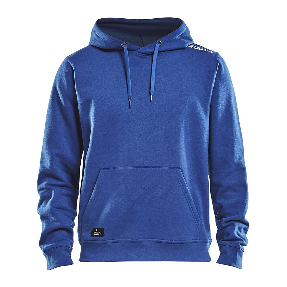 Craft Community Hoodie für Herren | Größe XS | Cobalt | Hoodie Herren | Sweatjacke Herren mit Kapuze | Kapuzenpullover | Sweatshirt | Mikrofaser-Baumwolle-Mix