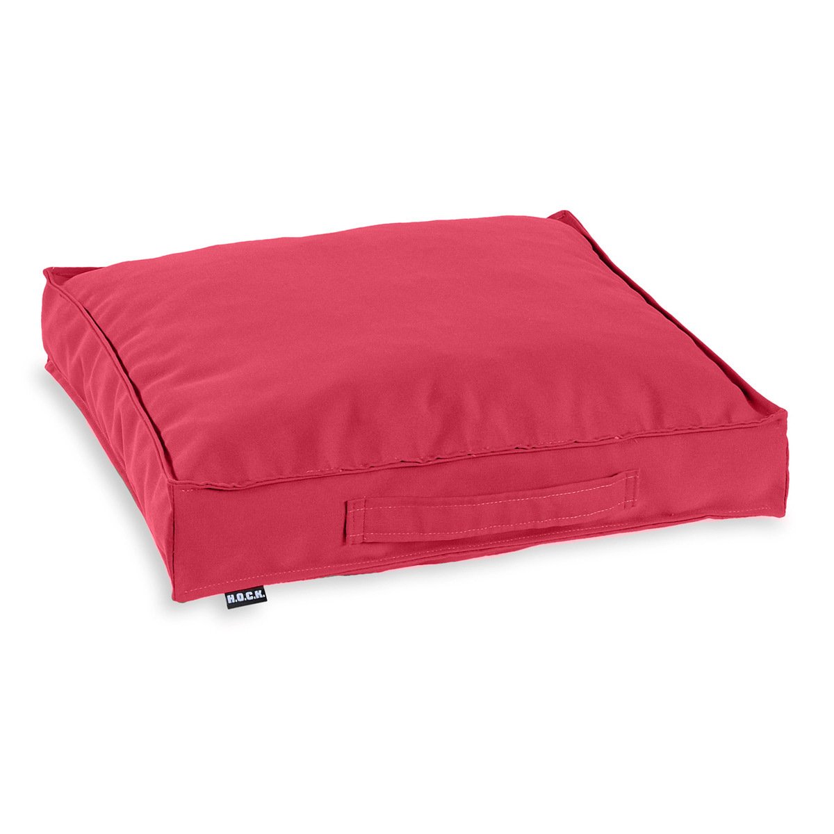 HOCK Matratzenkissen Outdoor 50x50x10cm Classic Uni pink