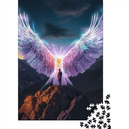 Mysterious Guardian Puzzle für Erwachsene und Jugendliche, 500 große Teile, Puzzle für Erwachsene, anspruchsvolles Puzzlespiel und Familienspiel, 52 x 38 cm