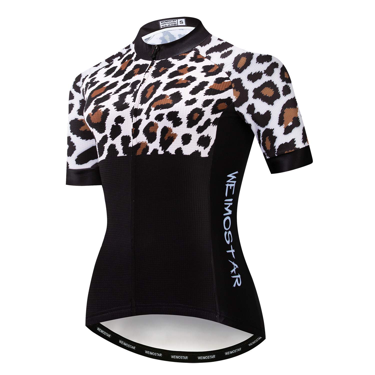 Hotlion Sommer-Fahrradtrikot, atmungsaktiv, für Damen, Mountainbike-Trikot, schnelltrocknend, kurzärmelig, Fahrradbekleidung, Cf2241, S