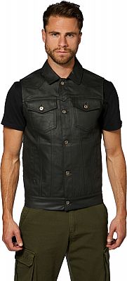 Rokker Rokkertech Club Black, Jeans-Weste