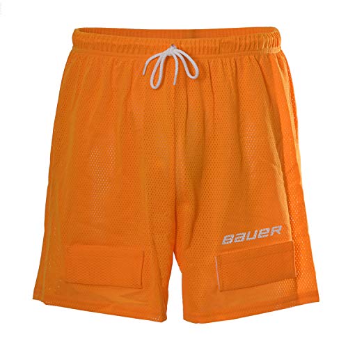 Bauer Erwachsene Jock Short Mesh-Senior, Gelb, S