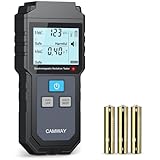 CAMWAY EMF Meter EMF Messgerät, Mini Tragbar Elektromagnetische Strahlung Detektor digitales Strahlenmessgerät, Feld Magnetfeld Dosimeter Detektor, mit Ton, Licht und Alarm Hinterbeleuchtung