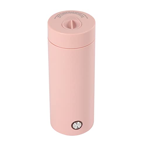 400ML Kleiner Wasserkocher 300W Reise Wasserkocher Klein 3-in-1 Elektrische Wasserkocher Reisewasserkocher Ideal für Büros Schulen Reisen Camping usw (Rosa)