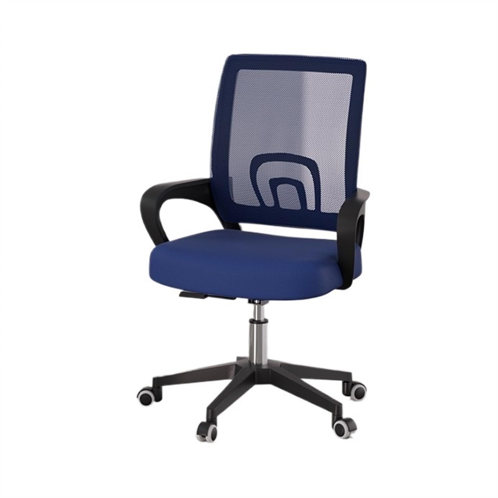 Bürostuhl Ergonomischer Bürostuhl Gaming - Ergonomischer Schreibtischstuhl mit mittlerer Rückenlehne, bequemer Polsterung, Lordosenstütze, Netzgewebe, verstellbar, drehbar, rollbar, for Zuhause, Chefs