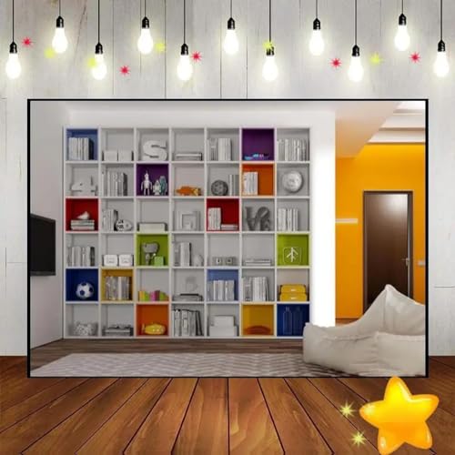 Bücherregal Hintergrund Foto Minimalistisch Kuste Hintergrund Fotografie Kulissen Party Banner Einfach Weiß Gemütlich 350x230cm