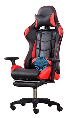 TBSZCM Bürostuhl E-Sportstuhl Rennstil Computerstuhl Gaming-Stuhl Ergonomischer Armlehnensitz Anhebbarer Bürostuhl Schreibtisch und Stuhl Run forward