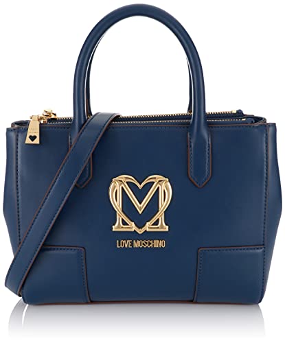 Love Moschino Damen Jc4410pp0fkq0750 Handtasche, blau, Einheitsgröße