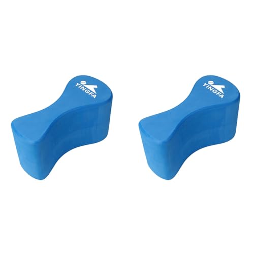 SICOSALT 2X Ziehen Buoy Schwimmtrainings Beinschwimmer für Erwachsene und Jugendliche Schwimmbäder und Oberkörperkraft Eva und Frei,Blau