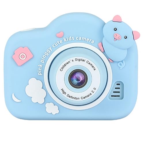 Lmzzdld Niedliches Mini-Digitalkamera-Spielzeug, Passend für ein Geburtstagsgeschenk für und Mädchen – Blau