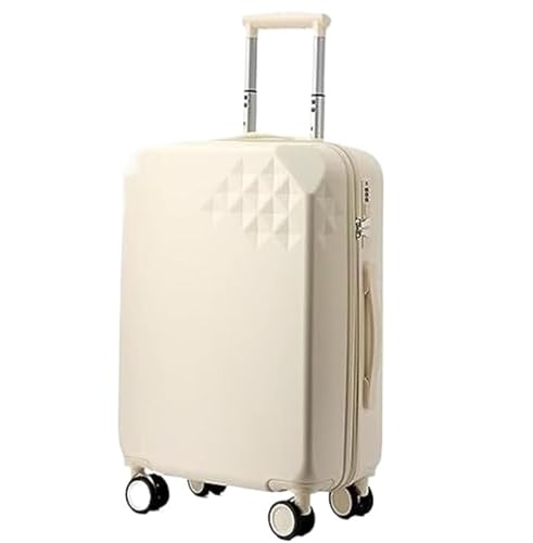 Habrur Rollkoffer Koffer Trolley Erweiterbarer Radspinner, Leichter Koffer, Koffer, Aufgegebenes Gepäck, Handgepäck Koffer Gepäck Reisekoffer (Color : B, Size : 22in)