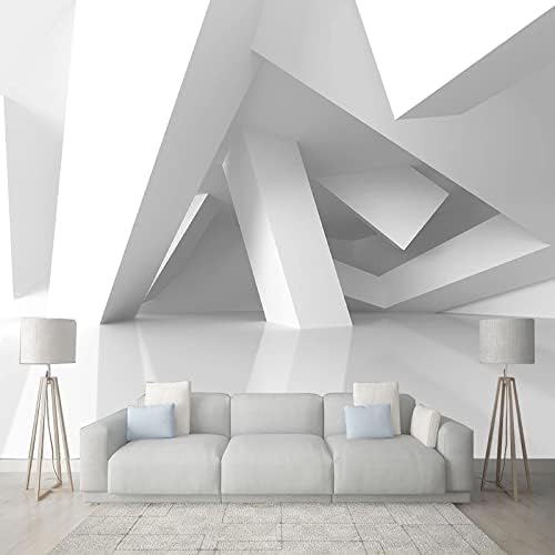 XLMING Geometrische Architektur Kreative Kunst 3D Tapete Home Dekoration Wohnzimmer Sofa Schlafzimmer Tv Hintergrund Wand-430cm×300cm