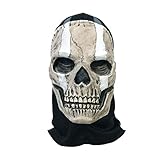 Avejjbaey Halloween-Totenkopf-Horror-Aufführungen, Ornament-Zubehör für Hochzeit, Geburtstag, Urlaub, Aufführungen, gruseliger Totenkopf