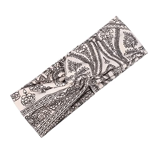 HJBFVXV Sport-Stirnbänder Hair Accessories Print Sport Yoga Turban Hair Band Headwrap(1)