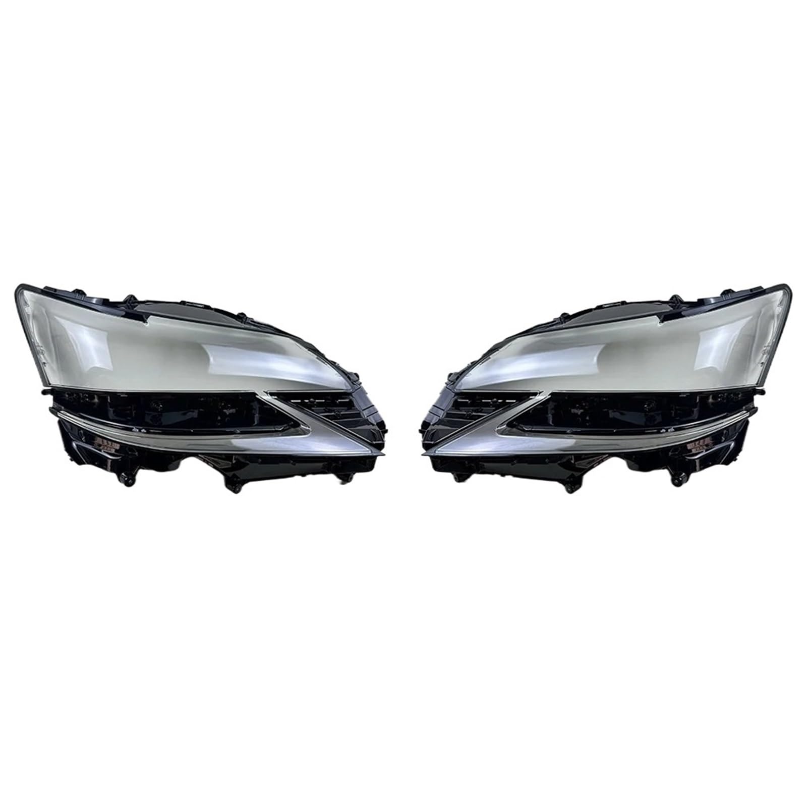 Scheinwerferglas Abdeckungen Für Lexus GS GS200 GS300 GS350 GS450 2016-2020 Scheinwerfer Abdeckung Transparent Scheinwerfer Shell Für Ersetzen Lampenschirm Frontscheinwerfer Streuscheibe(Left and Righ