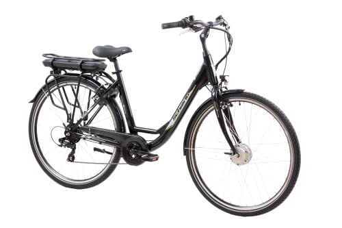 F.lli Schiano Women's E-Moon E-Bike, Schwarz, L