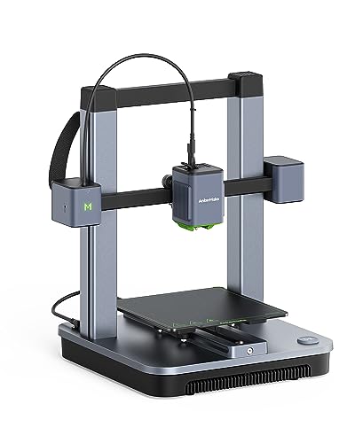 AnkerMake M5C 3D Drucker, einfache App-Steuerung, 500mm/s Highspeed Druck im Schnellmodus, Auto-Nivellierung, Vollmetall-Heizelement, 220×220×250mm Druckvolumen, integrierte Aluminiumlegierungsbasis