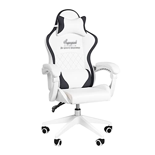 Bürostühle für Zuhause Niedlicher Bürostuhl Gaming-Stuhl Ergonomischer Racing-Büro-Schreibtisch-Computerstuhl mit hoher Rückenlehne und Lordosenstütze für das Schlafzimmer Schreibtischstuhl für