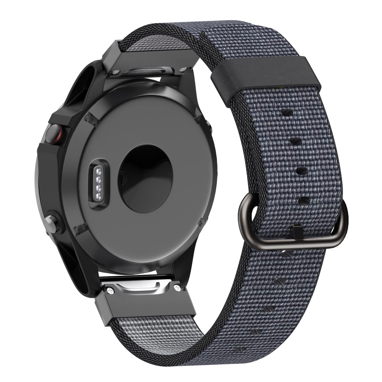 BANDKIT 22 mm Nylon-Smartwatch-Armband für Garmin Fenix 5 Plus 6 Pro 7 Forerunner 935 945 Epix Schnellverschluss-Uhrenarmbänder Ersatz, 22mm For Fenix 6 6Pro, Achat