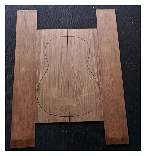 Gitarrenkörper Palisander-Gitarre Voller Produktionsmaterial MA Mei-Bodenseitige Platte Rückseite Gitarrenkörper (Color : 3/4)