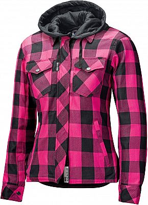 Held Lumberjack II Damen Motorrad Textiljacke Schwarz/Pink S