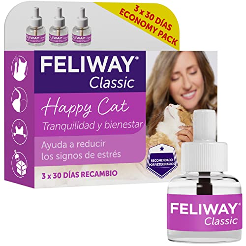 FELIWAY CLASSIC Vorteilspack 3x30 Tage Nachfüllflakon