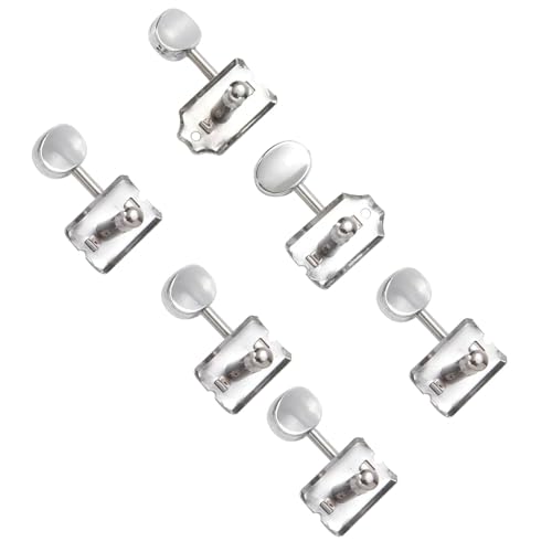 Strings Tuning Pegs Mechaniken Für Gitarre 6R Vintage Style Metallic Silber E-Gitarre Saiten Stimmwirbel Stimmgerät Zubehör