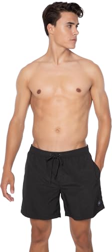 Protest Herren Beachshort Faster True Black M