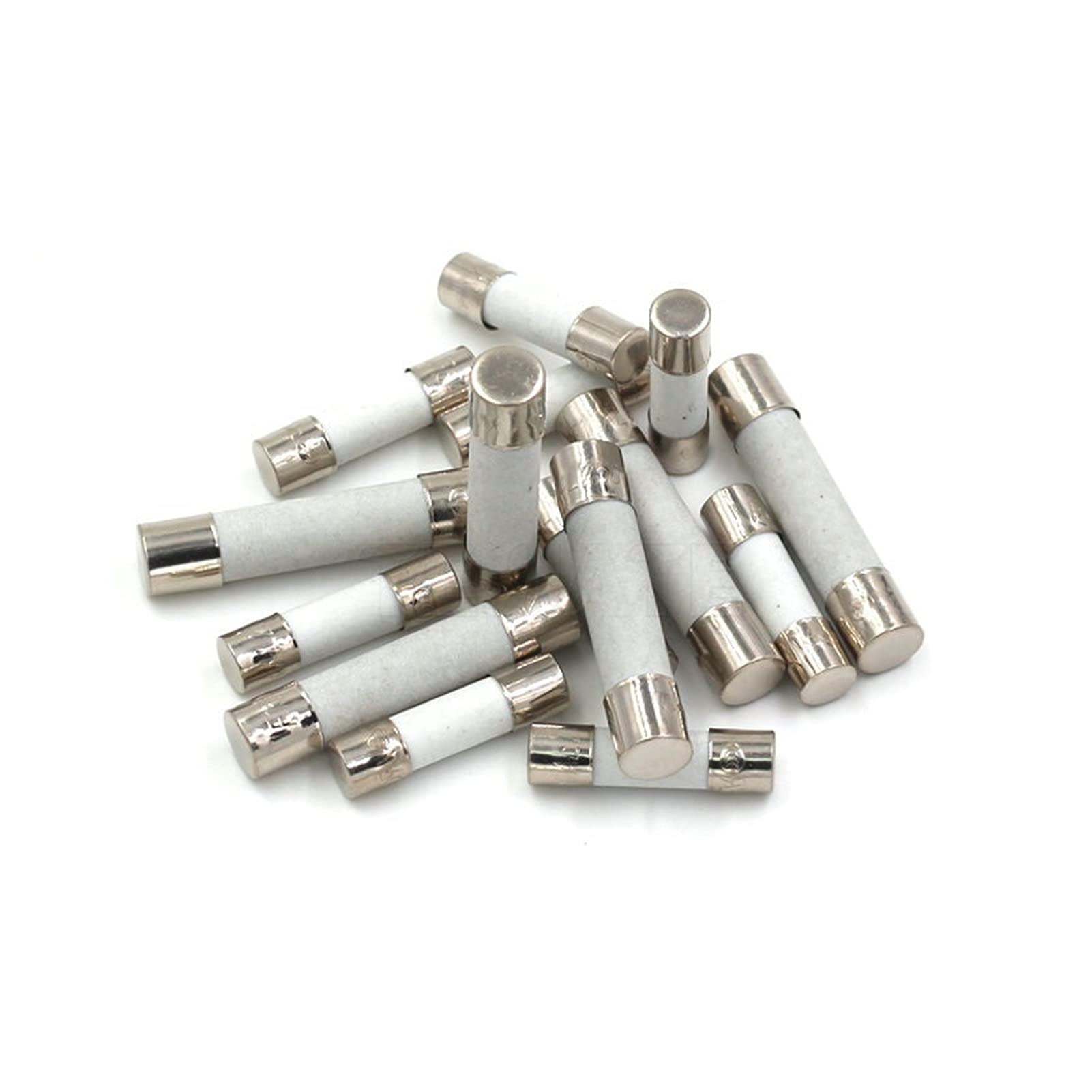 Schützende Verdrahtung Sicherung 10 Stück Keramiksicherung 5mm x 20mm 5X20 6x30 T1A 2A 3A 3.15A 4A 5A 6A 6.3A 8A 10A 15A 20A 30A 250V Auto Mikrowelle (Color : 5a, Size : 5MM x 20MM)