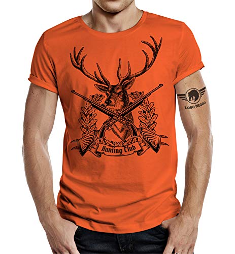 Jäger T-Shirt: Hunting Club II Orange XL