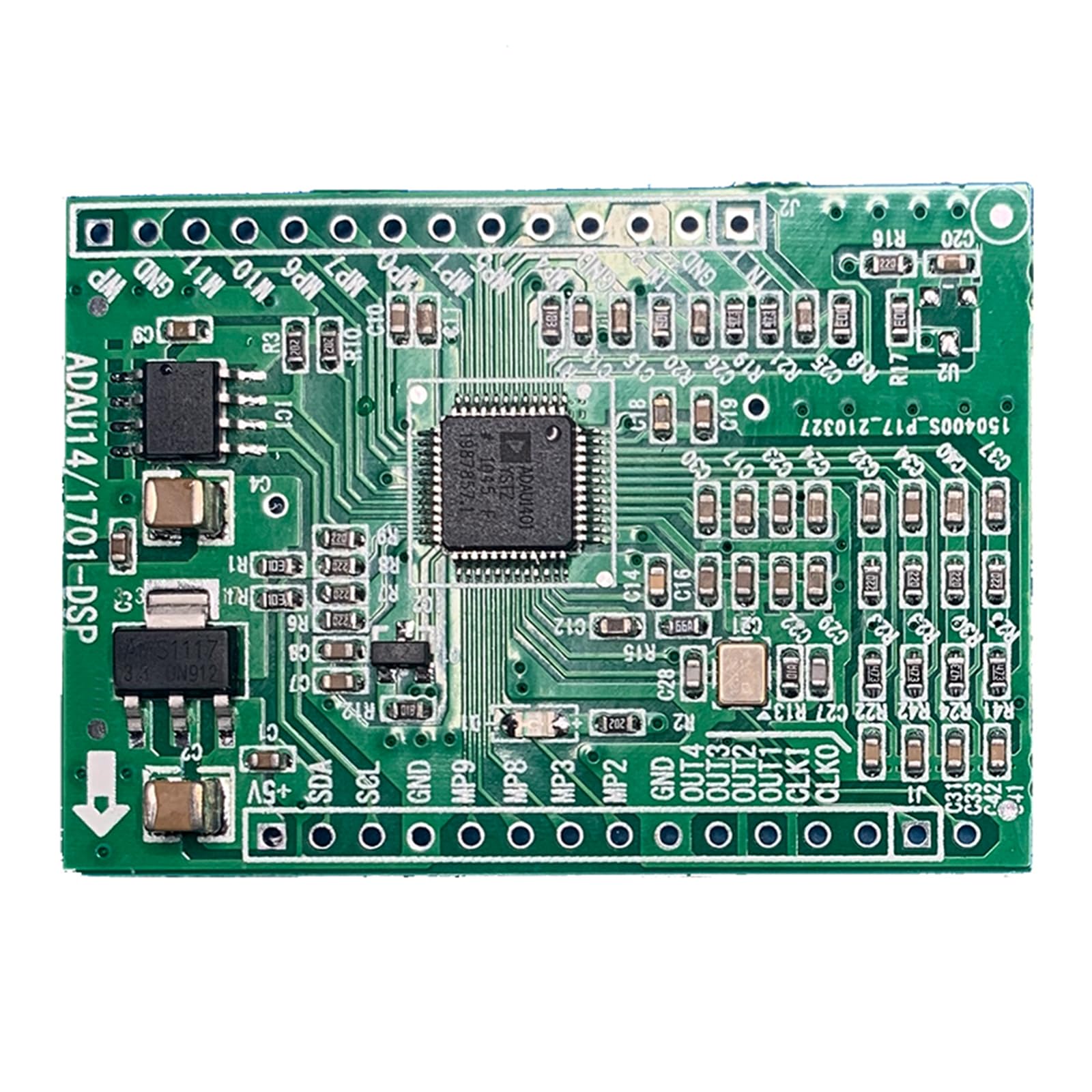 YYSQL DSPmini Learning Board Sound Processing Solution ADAU1401 Single Chip für Lautsprecher, MP3-Player und mehr