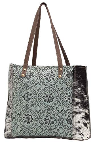 Myra Bag S Floral Chic Canvas Tote, Mehrere (Blaugrüne Kuh.), Einheitsgröße