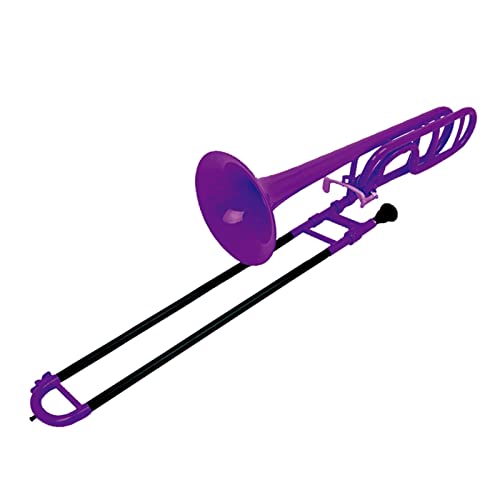 Trompeten Kunststoff Tenor-Posaune-Messing-Instrument In B-Wohnung Für Anfänger Und Professionelle Leistung Trompete aus Messing (Color : 3)